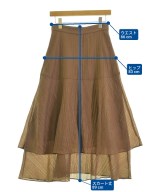 PROPORTION BODY DRESSING（プロポーションボディードレッシング）ロング・マキシ丈スカート 茶 サイズ:M レディース/2200685627013