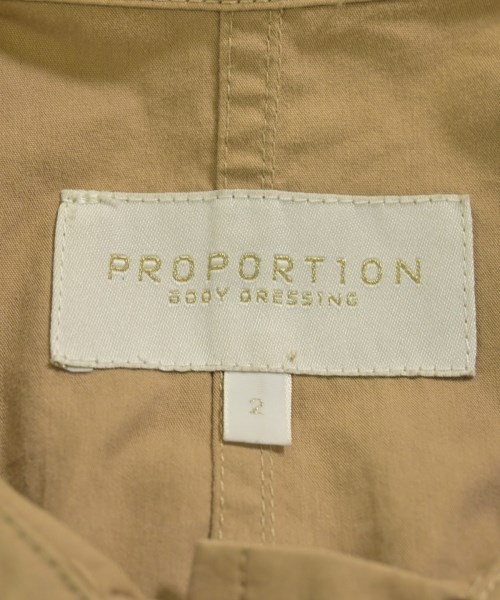 PROPORTION BODY DRESSING（プロポーションボディードレッシング）カジュアルシャツ ベージュ サイズ:2(M位) レディース/2200683045048