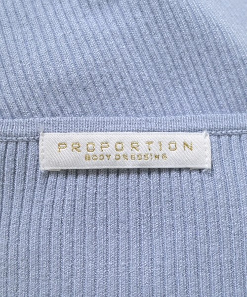 PROPORTION BODY DRESSING（プロポーションボディードレッシング）ニット・セーター 青 サイズ:F レディース/2200684640051