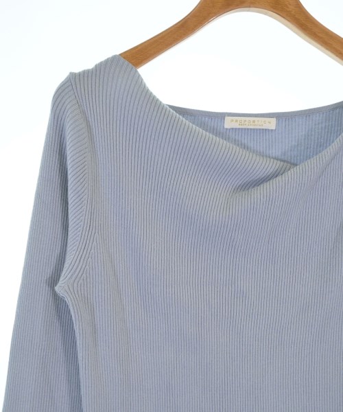 PROPORTION BODY DRESSING（プロポーションボディードレッシング）ニット・セーター 青 サイズ:F レディース/2200684640051