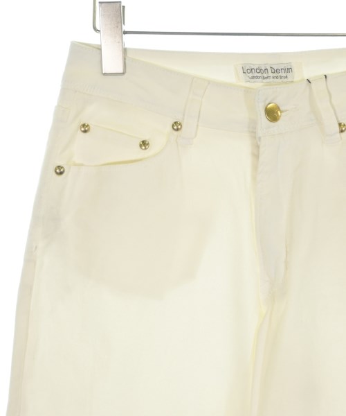 London Denim（ロンドンデニム）デニムパンツ 白 サイズ:24(S位) レディース/2200722537213
