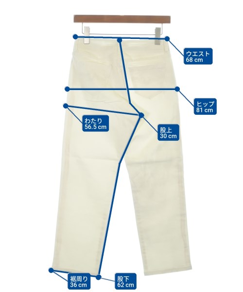 London Denim（ロンドンデニム）デニムパンツ 白 サイズ:24(S位) レディース/2200722537213
