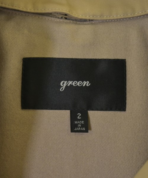 green（グリーン）トレンチコート ベージュ サイズ:2(M位) レディース/2200706435085