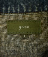 green（グリーン）デニムジャケット 青 サイズ:1(S位) レディース/2200708374023