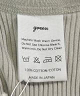 green（グリーン）タンクトップ グレー サイズ:F レディース/2200702042591