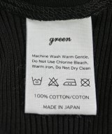 green（グリーン）タンクトップ 黒 サイズ:-(M位) レディース/2200702042638