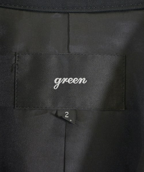 green（グリーン）トレンチコート 黒 サイズ:2(M位) レディース/2200730134022
