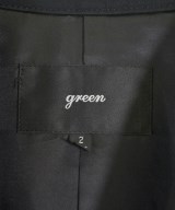 green（グリーン）トレンチコート 黒 サイズ:2(M位) レディース/2200730134022