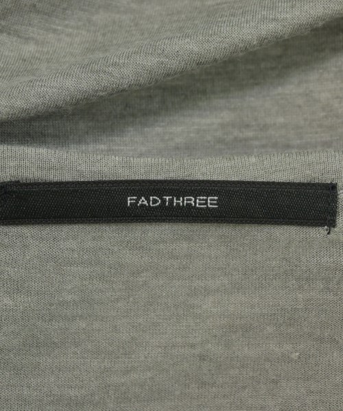 FAD 3（ファド　スリー）Tシャツ・カットソー グレー サイズ:F レディース/2200695937690