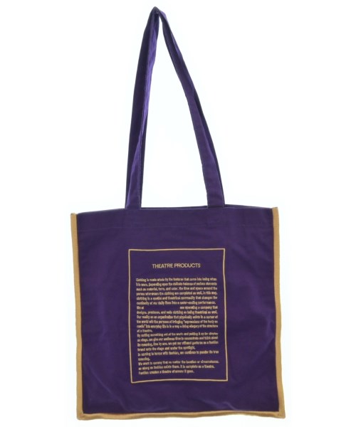 THEATRE PRODUCTS(シアター　プロダクツ)トートバッグ 紫 サイズ:-/2200639421063