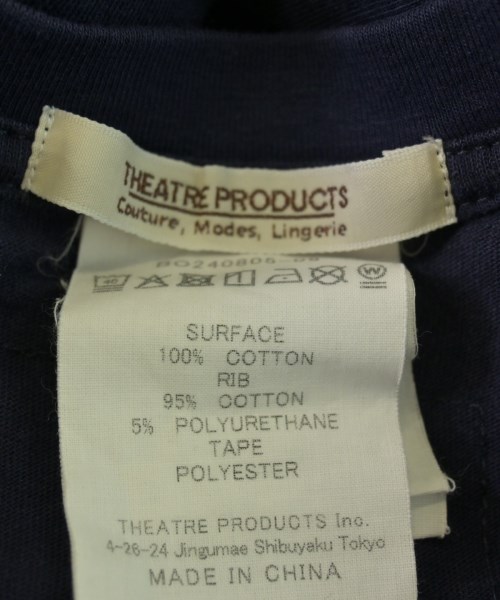 THEATRE PRODUCTS（シアター　プロダクツ）ワンピース 紺 サイズ:F レディース/2200615686059
