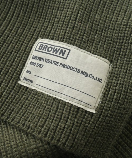 THEATRE PRODUCTS（シアター　プロダクツ）マフラー カーキ サイズ:- レディース/2200642655141