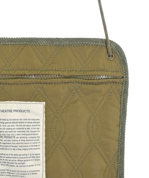 THEATRE PRODUCTS（シアター　プロダクツ）ショルダーバッグ カーキ サイズ:- レディース/2200655024453