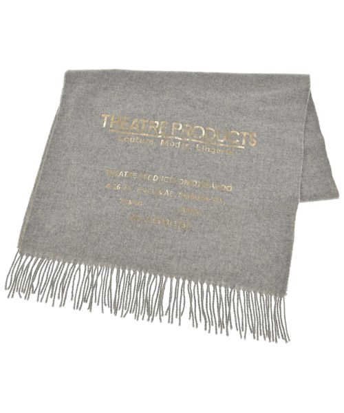 THEATRE PRODUCTS(シアター　プロダクツ)マフラー グレー サイズ:-/2200670416066
