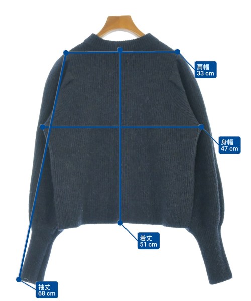 JEANASIS（ジーナシス）ニット・セーター 紺 サイズ:F レディース/2200619892029