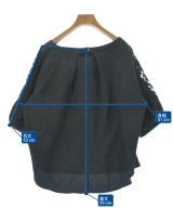 JEANASIS（ジーナシス）ブラウス 黒 サイズ:F レディース/2200632992102