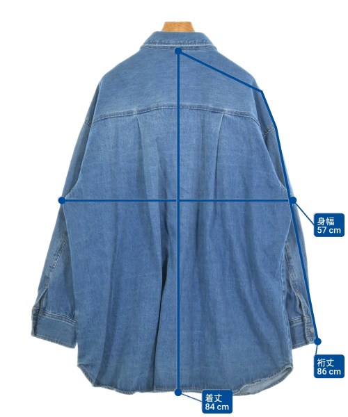 JEANASIS（ジーナシス）カジュアルシャツ 紺 サイズ:F レディース/2200633284053