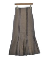 JEANASIS（ジーナシス）ロング・マキシ丈スカート 茶 サイズ:M レディース/2200620568012