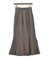 JEANASIS（ジーナシス）ロング・マキシ丈スカート 茶 サイズ:M レディース/2200620568012