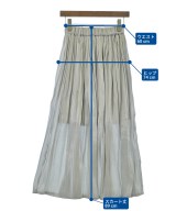 JEANASIS（ジーナシス）ロング・マキシ丈スカート シルバー サイズ:F レディース/2200635613097
