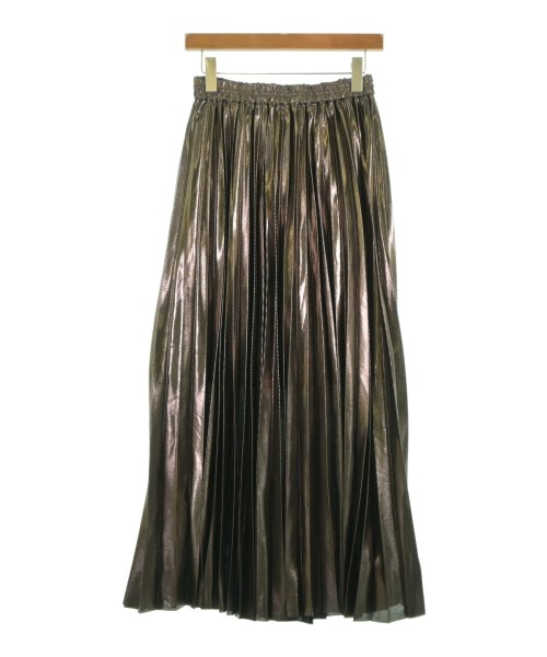 JEANASIS（ジーナシス）ロング・マキシ丈スカート ゴールド サイズ:F レディース/2200623367254
