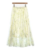 JEANASIS（ジーナシス）ロング・マキシ丈スカート 白 サイズ:F レディース/2200623638019