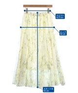 JEANASIS（ジーナシス）ロング・マキシ丈スカート 白 サイズ:F レディース/2200623638019