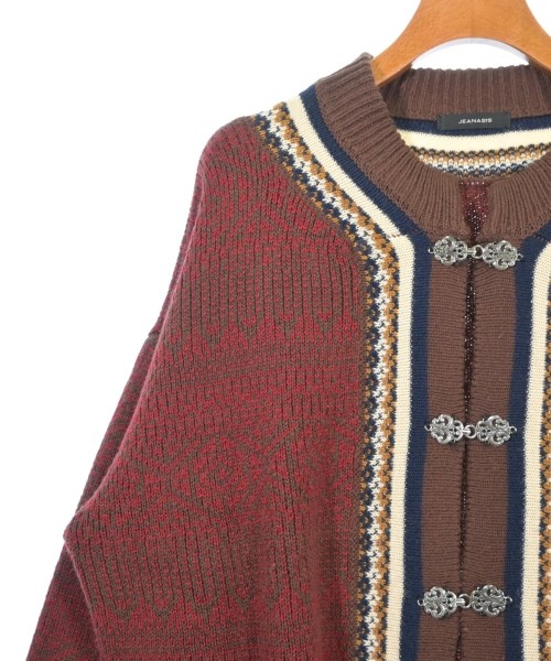 JEANASIS（ジーナシス）カーディガン 茶 サイズ:F レディース/2200643328013