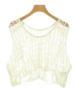 JEANASIS（ジーナシス）ベスト/ノースリーブ 白 サイズ:F レディース/2200644770057