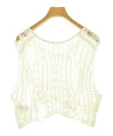 JEANASIS（ジーナシス）ベスト/ノースリーブ 白 サイズ:F レディース/2200644770057