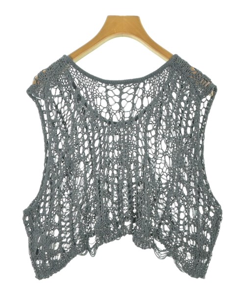 JEANASIS（ジーナシス）ベスト/ノースリーブ グレー サイズ:F レディース/2200644770064