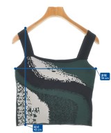 JEANASIS（ジーナシス）ベスト 緑 サイズ:F レディース/2200624243168