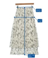 JEANASIS（ジーナシス）ロング・マキシ丈スカート 白 サイズ:F レディース/2200624710011