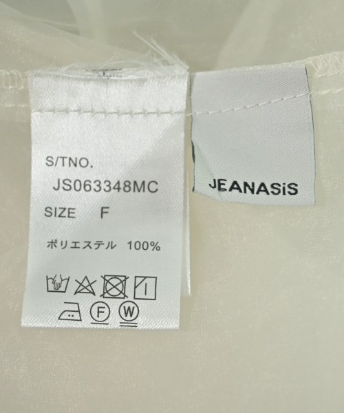 JEANASIS（ジーナシス）カジュアルシャツ 白 サイズ:F レディース/2200624710066