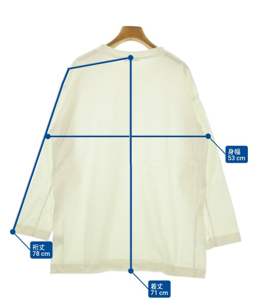 JEANASIS（ジーナシス）Tシャツ・カットソー 白 サイズ:F レディース/2200614234060