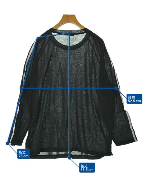 JEANASIS（ジーナシス）Tシャツ・カットソー 黒 サイズ:F レディース/2200627880315