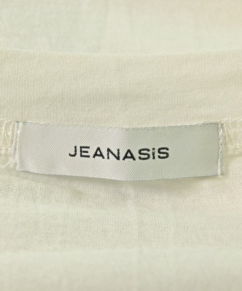 JEANASIS（ジーナシス）Tシャツ・カットソー 白 サイズ:F レディース/2200627880322