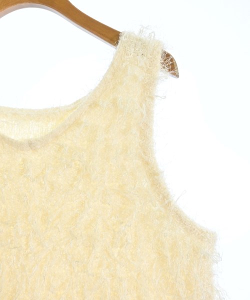 JEANASIS（ジーナシス）ベスト 白 サイズ:F レディース/2200619227067