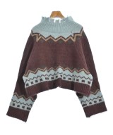 JEANASIS（ジーナシス）ニット・セーター 赤 サイズ:F レディース/2200631951070