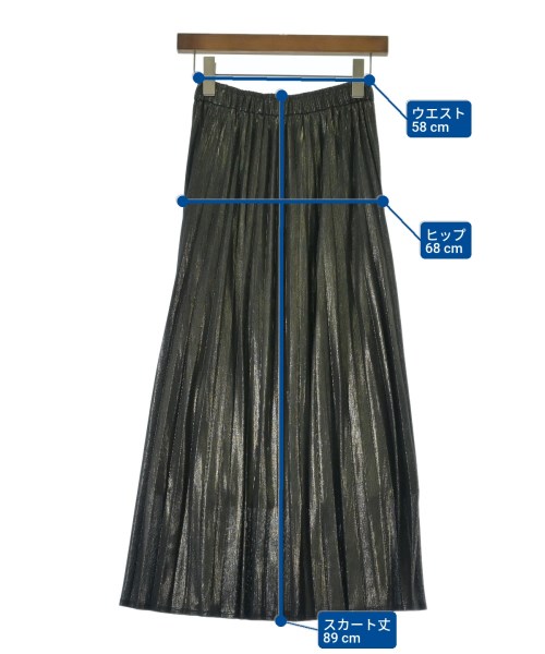 JEANASIS（ジーナシス）ロング・マキシ丈スカート グレー サイズ:F レディース/2200615051116