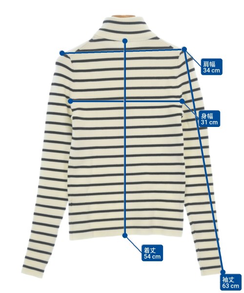 JEANASIS（ジーナシス）ニット・セーター 白 サイズ:F レディース/2200618673209