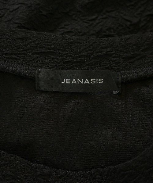 JEANASIS（ジーナシス）Tシャツ・カットソー 黒 サイズ:F レディース/2200621059052