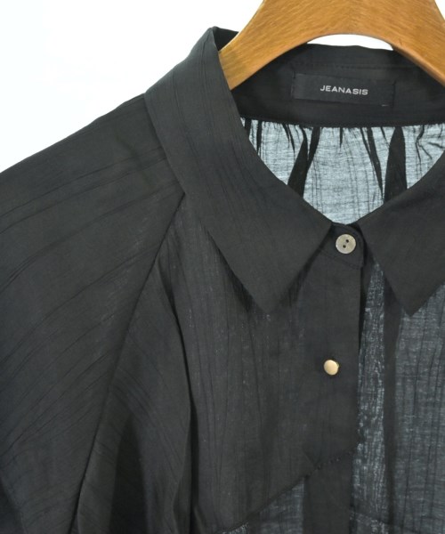 JEANASIS（ジーナシス）ブラウス 黒 サイズ:F レディース/2200621059069