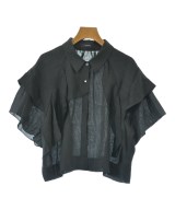 JEANASIS（ジーナシス）ブラウス 黒 サイズ:F レディース/2200621059069