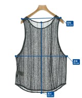 JEANASIS（ジーナシス）ベスト/ノースリーブ 黒 サイズ:F レディース/2200621059090