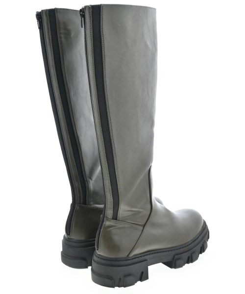 JEANASIS（ジーナシス）ブーツ カーキ サイズ:?(24cm位) レディース/2200619961015