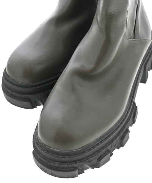 JEANASIS（ジーナシス）ブーツ カーキ サイズ:?(24cm位) レディース/2200619961015