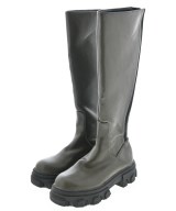 JEANASIS（ジーナシス）ブーツ カーキ サイズ:?(24cm位) レディース/2200619961015