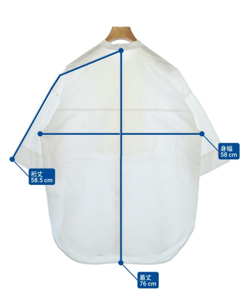 JEANASIS（ジーナシス）ブラウス 白 サイズ:F レディース/2200620595049