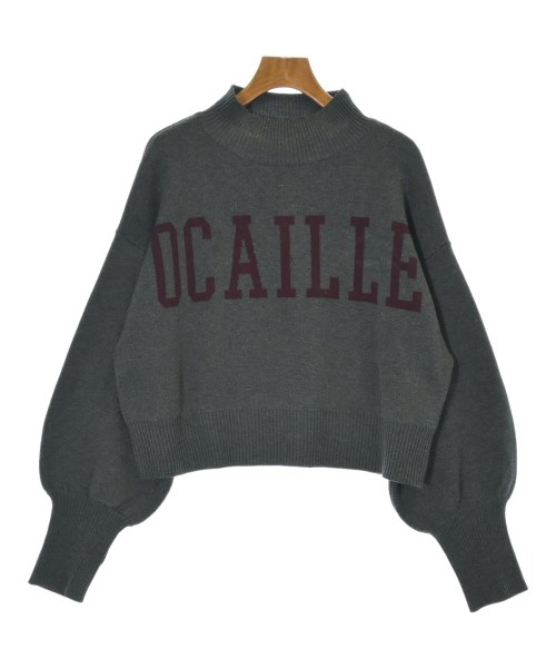 JEANASIS(ジーナシス)ニット・セーター グレー サイズ:F/2200668556033